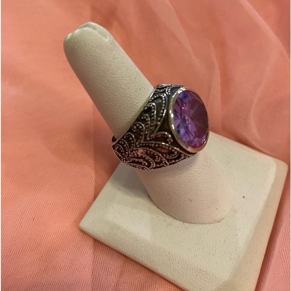 AMETHYST RING SS - Picture 3 of 6
